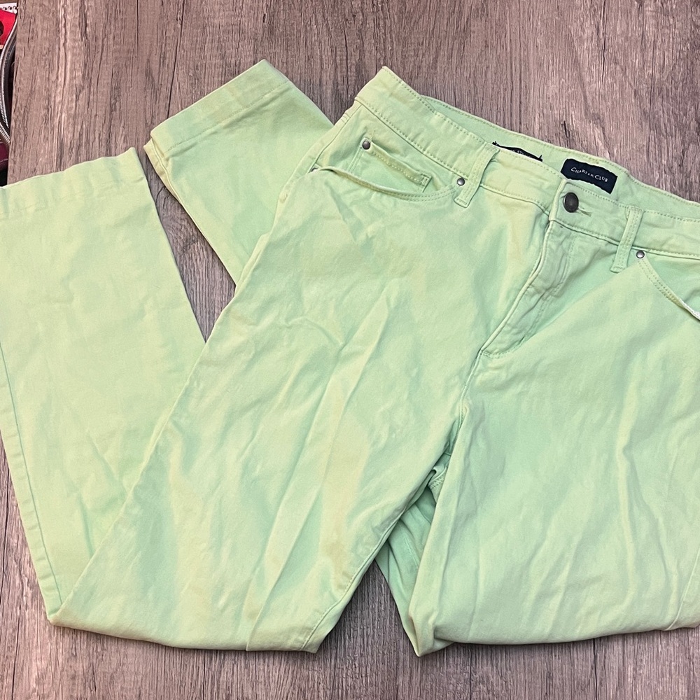 Light Green Pants